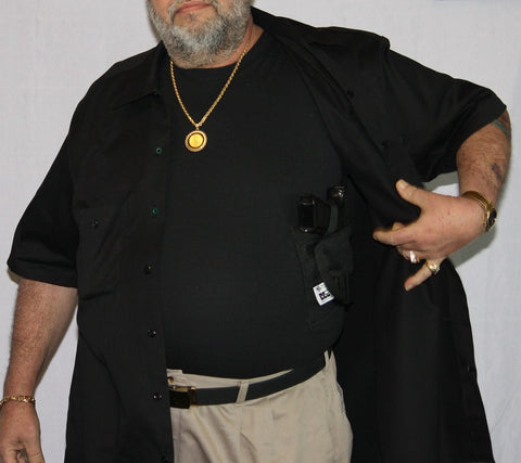 Big and tall concealed carry clothing top