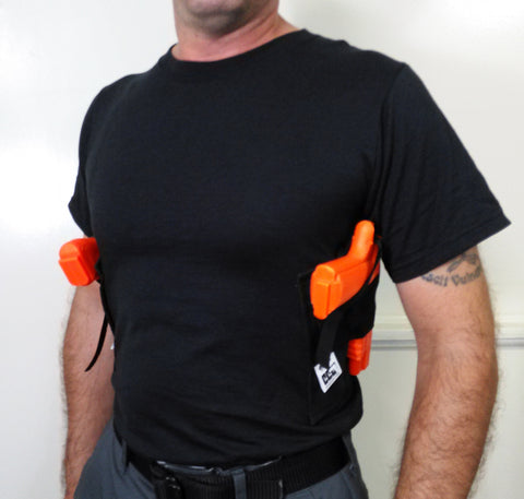 Dual Gun Holster Shirt - Concealed Carry Wear
 - 1